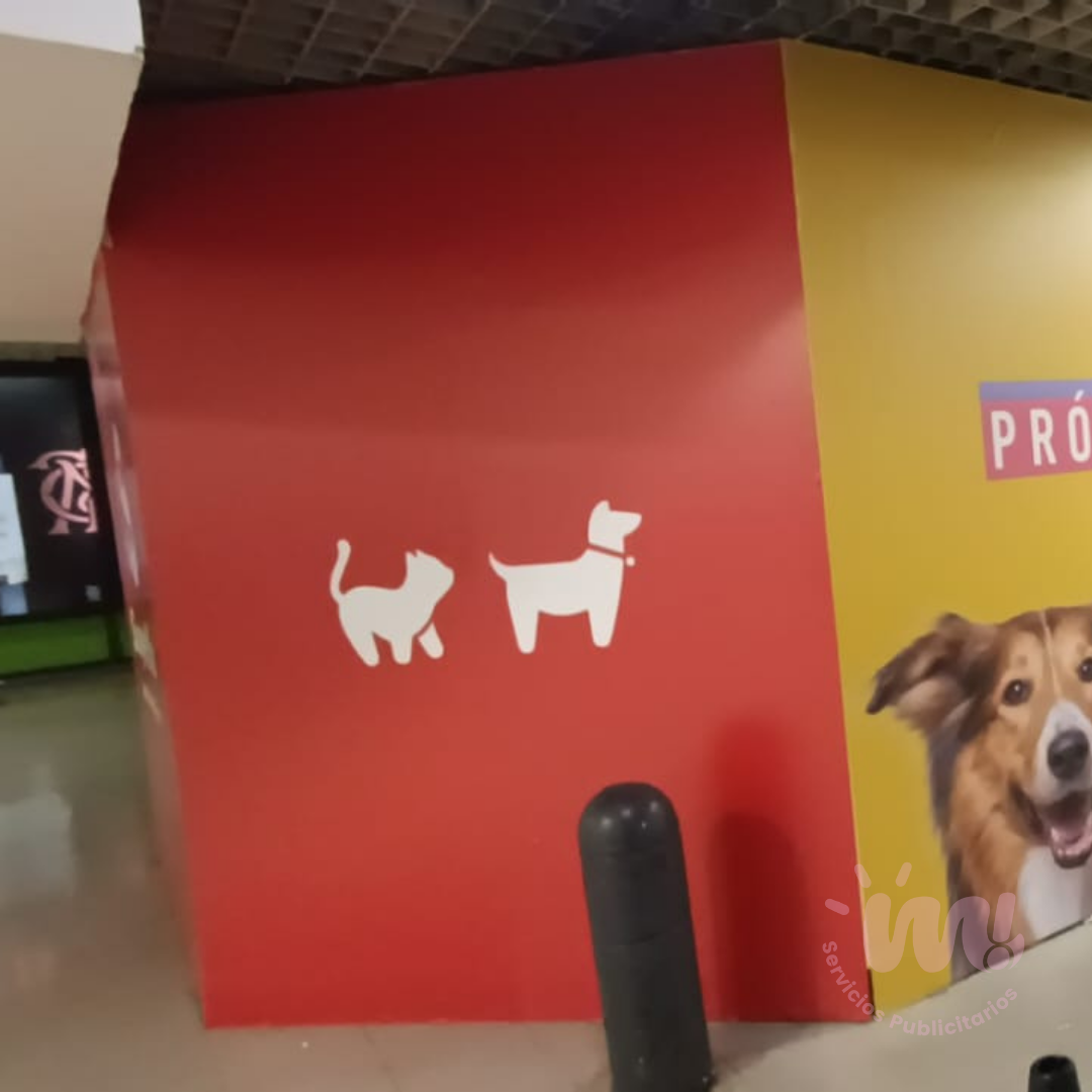 Gráfica mural retail